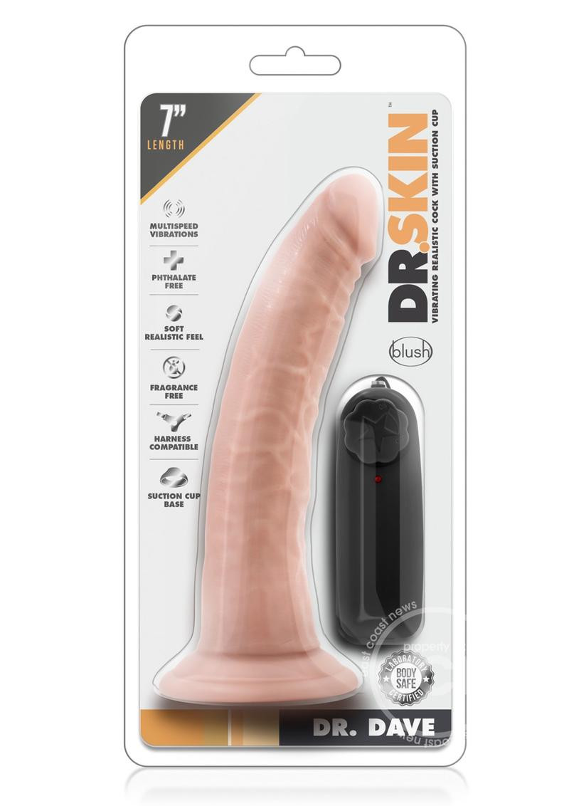 Dr. Dave Vibrating Dildo - Lovestruck Lingerie & Novelties