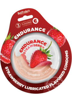 Endurance Flavored Condoms 3Pk