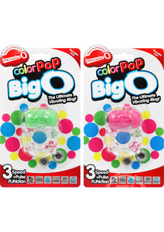 Color Pop Big O Vibrating C-ring