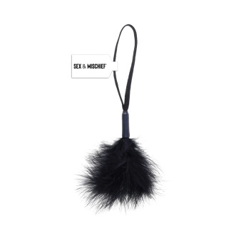 Black Wrist Feather Tickler