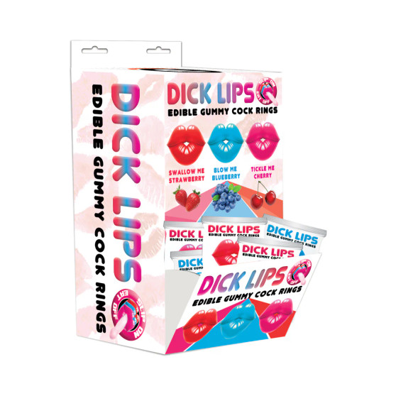 Dick Lips Edible Gummy C-Rings