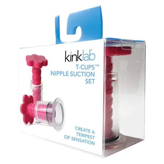 Kinklab T-Cup Nipple Suction Set