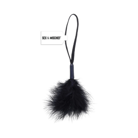 Black Wrist Feather Tickler