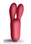 Coral Kiss Rabbit Ears Vibrator