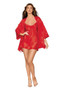 Satin Babydoll w/ Robe