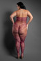 Our Moment  Plum Crotchless  Bodystocking