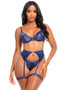 Doreen Bra/ Panty & Garter Set