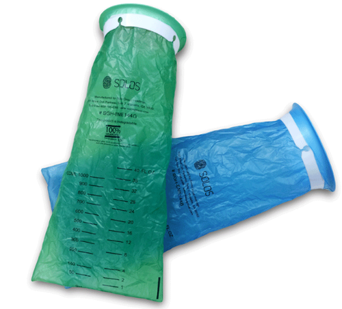 Green Emesis Bags