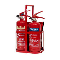 What are the types of fire fighting equipment