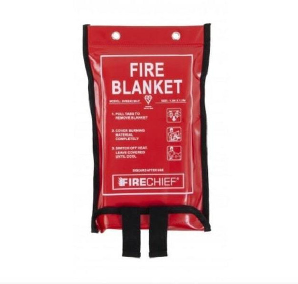 Firechief 1.2m x 1.8m Firechief Soft Case Fire Blanket (SVB3/K100-P) 