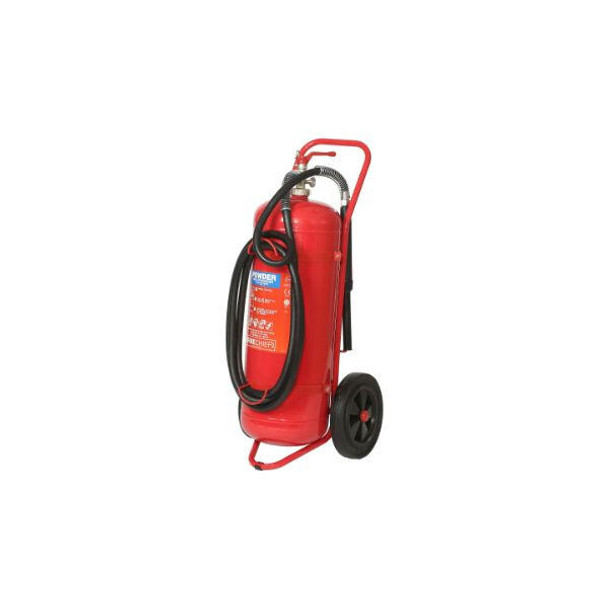 Firechief 50kg Powder Wheeled Fire Extinguisher 