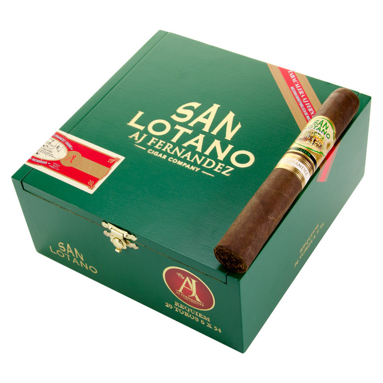 AJ FERNANDEZ - SAN LOTANO REQUIEM HABANO TORO 6 x 54 - Cuban