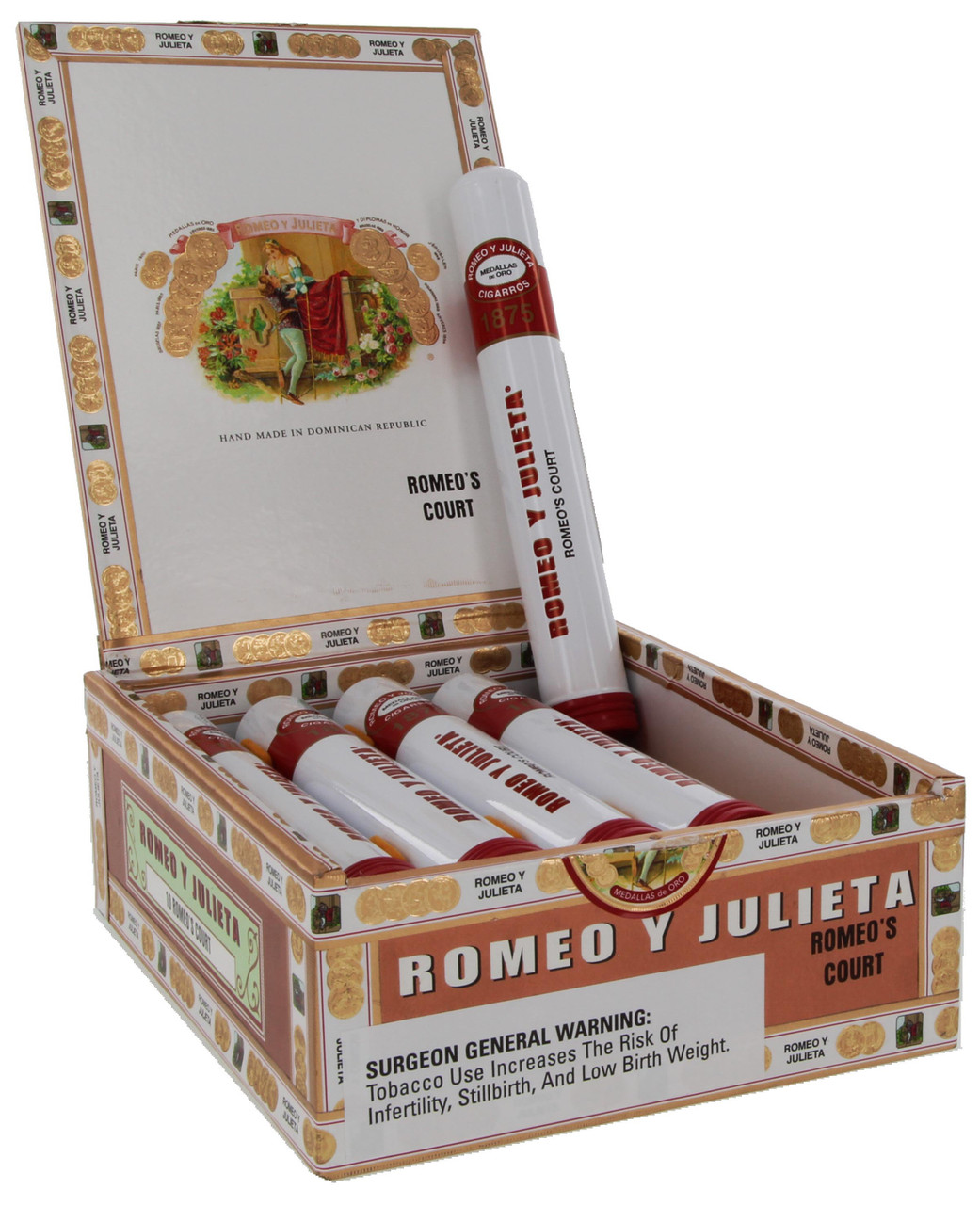 ROMEO Y JULIETA 1875 ROMEO'S COURT 44 X 5-1/2 - Cuban Crafters Cigars