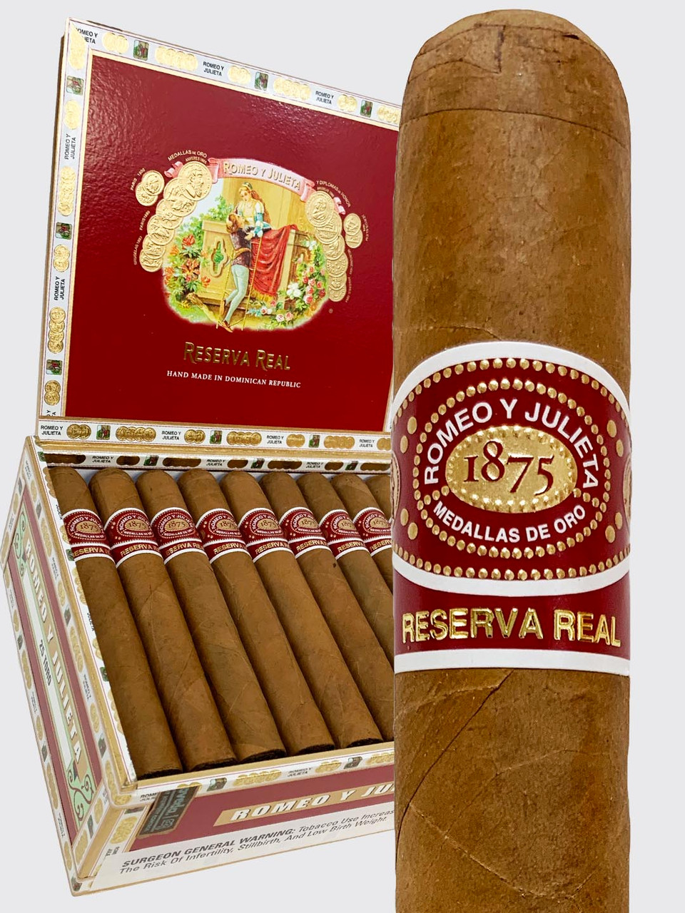 ROMEO Y JULIETA RESERVA REAL CHURCHILL 7X50 - Cuban Crafters Cigars