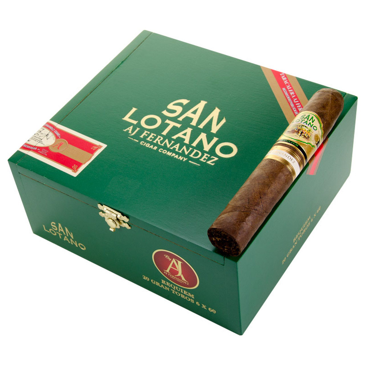AJ FERNANDEZ - SAN LOTANO REQUIEM HABANO GRAN TORO 6 x 60 - Cuban