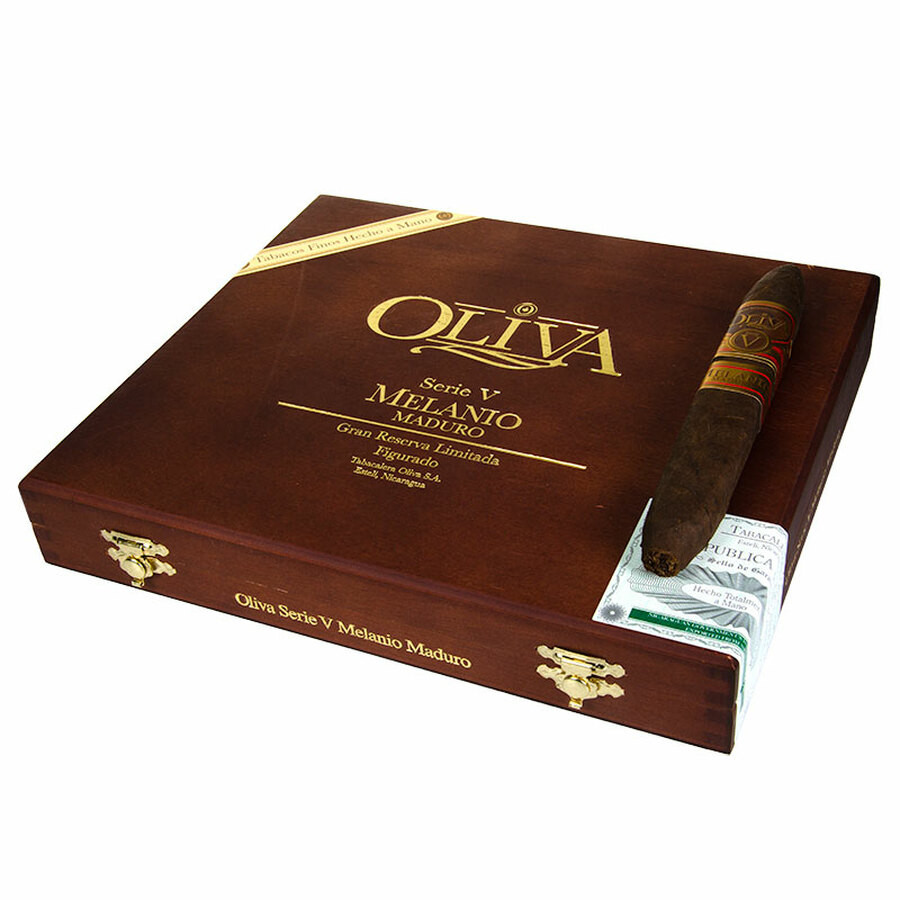 OLIVA SERIE V MELANIO MADURO GRAN RESERVA LIMITADA FIGURADO 6 1/2