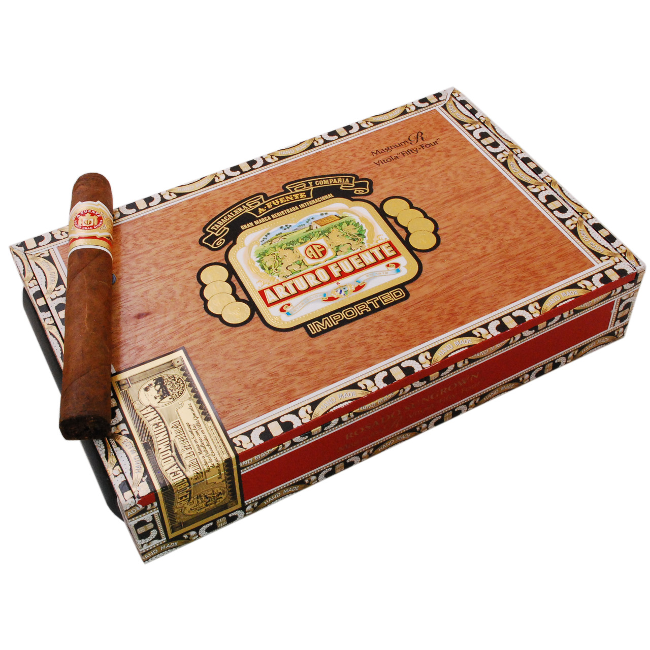 ARTURO FUENTE MAGNUM ROSADO SUN GROWN FIFTY - FOUR 6 1/4 x 54