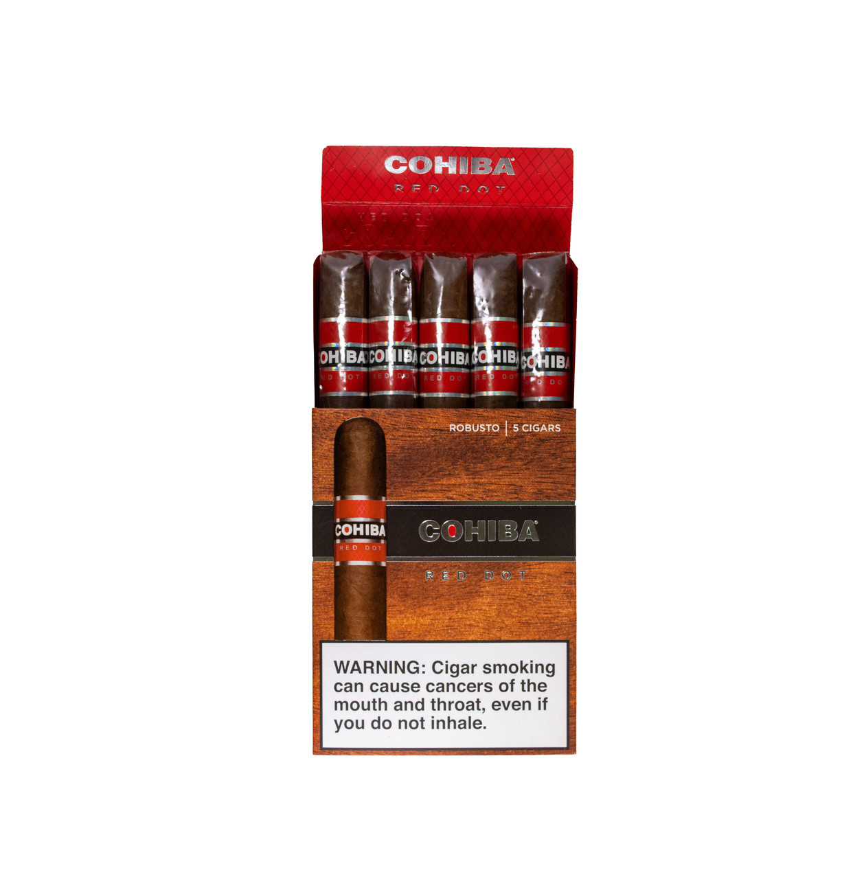 COHIBA RED DOT ROBUSO 5-PACK 5X49