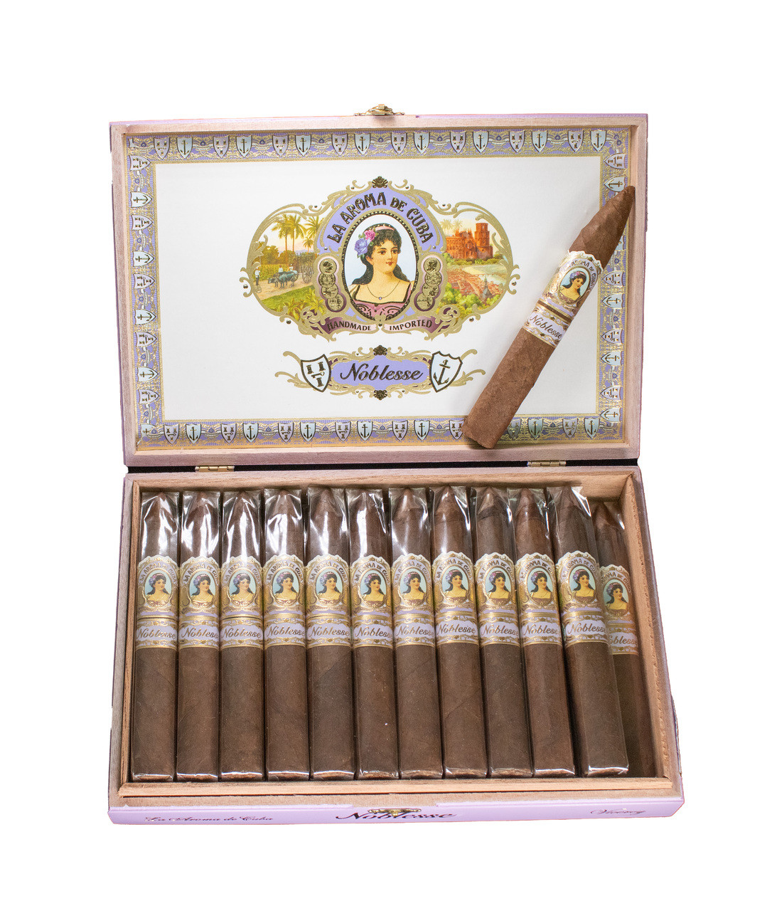 LA AROMA DE CUBA NOBLESSE VICEROY (TORPEDO) 6 1/8 x 52