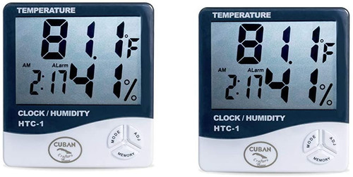 Digital hygrometer with thermometer