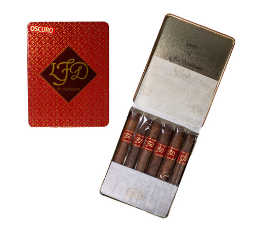 LA FLOR DOMINICANA CARAJOS NATURAL TIN OF 6 CIGARS (41/8 x 34