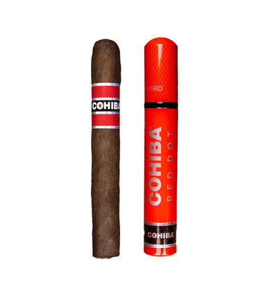cohiba red dot binder tobacco COHIBA RED DOT TORO TUBO 6 x 52 cohiba red dot binder tobacco COHIBA RED DOT TORO TUBO 6 x 52