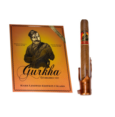 【Gildaga Patriarca】G-NATURAL GURKHA GRAND RESERVE ROBUSTO NATURAL TUBO 5-PACK