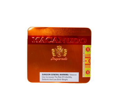 MACANUDO INSPIRADO ORANGE TIN OF 10 (4 1/8 x 32) - Cuban Crafters