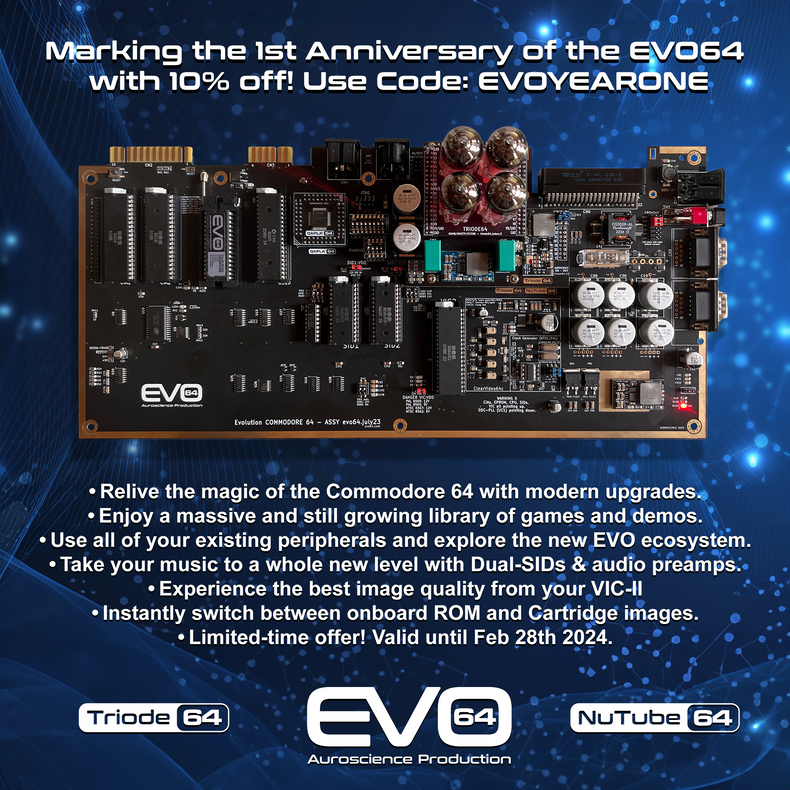 Celebrating 1yr of EVO64