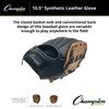 Champion Sports 10.5" Leather Youth Fielders Glove
