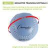 Champion Sports Weighted Training Softball Set