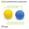 Champion Sports Lacrosse Ball Rainbow Set (LBSET)