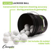 Champion Sports Lacrosse Ball Bucket - 36 Balls