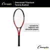 Champion Sports Oversized Titanium Tennis Racket (ATR75)
