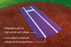 Portolite Pro Spiked Softball Game Mat (PROSP1036-)