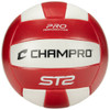 Champro Sports VBST2 Pro Performance Volleyball red and white