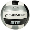 Champro Sports VBST2 Pro Performance Volleyball black and silver