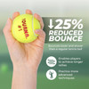 Tourna Green Dot Pressurized Youth Tennis Balls - 18 Ball Set (KIDS-G-P-18)