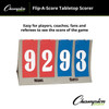 Champion Sports Flip-A-Score Scoreboard