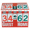 Champion Sports Deluxe Flip-A-Score Tabletop Scoreboard