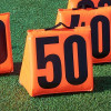 Pro Down Solid Sideline Markers with Handle