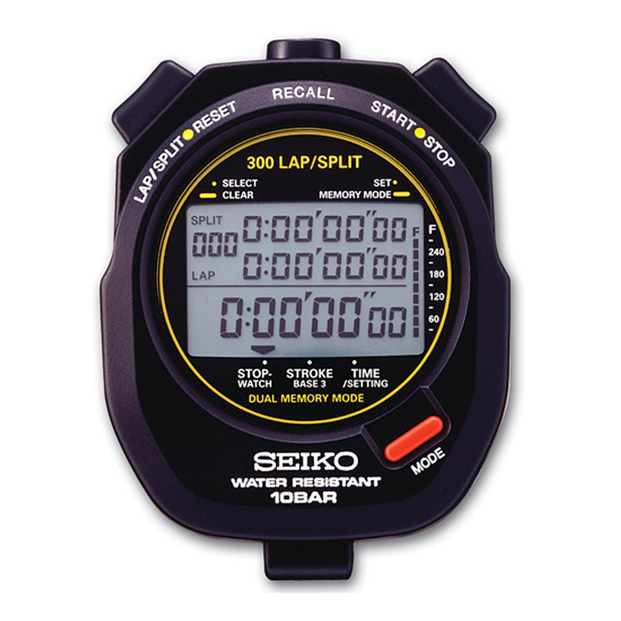 Buy the Casio PHYS Lap Memory 120 STW-1000 White Swimmers Watch |  GoodwillFinds