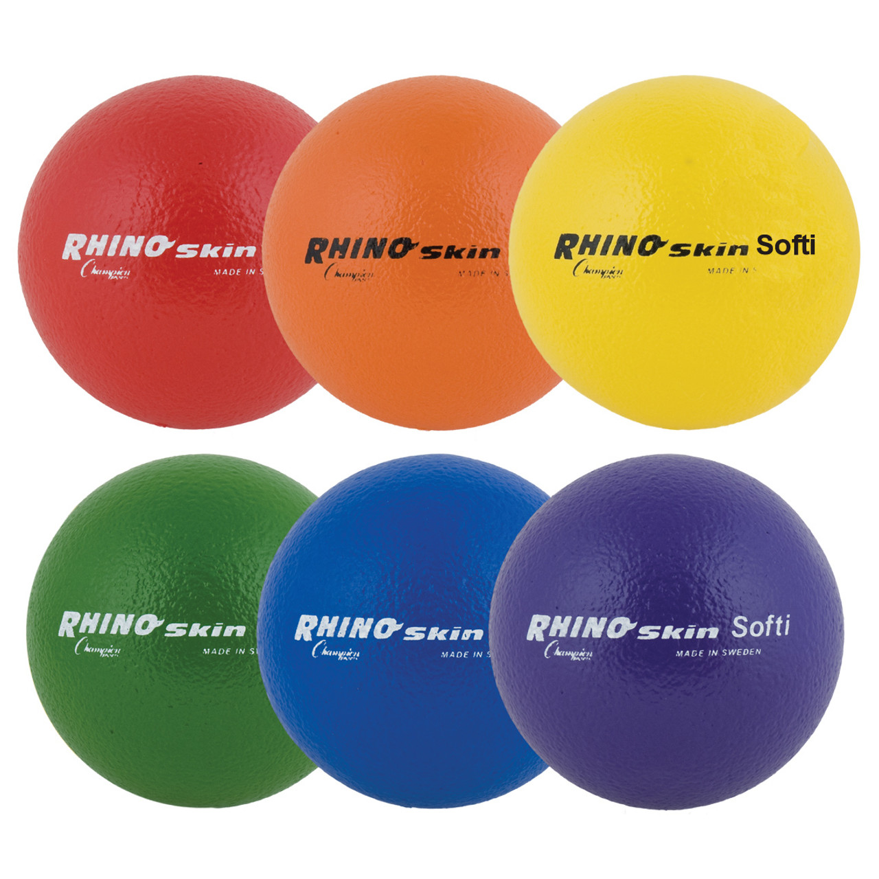 Champion Sports Rainbow Poly Spot Marker Set