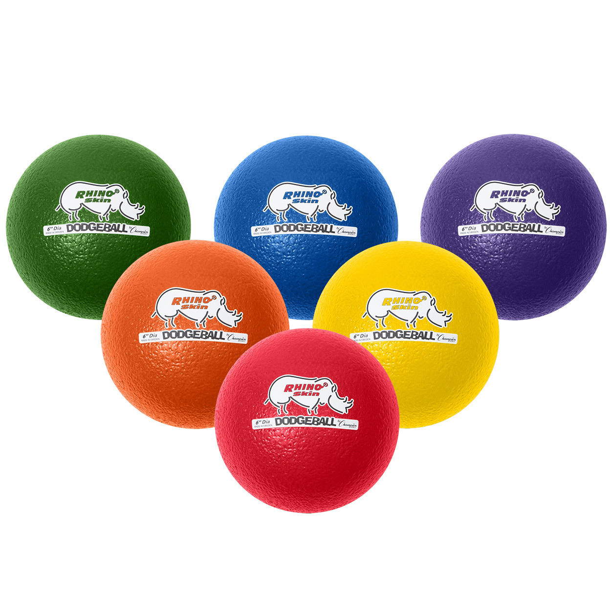 Champion Sports RXD6SET Dodge Ball - Thumbnail 2