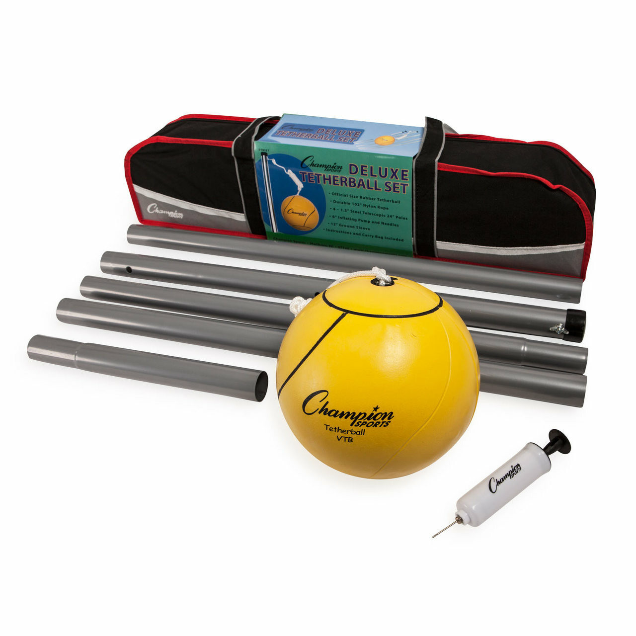 Champion Sports Deluxe Tetherball Set