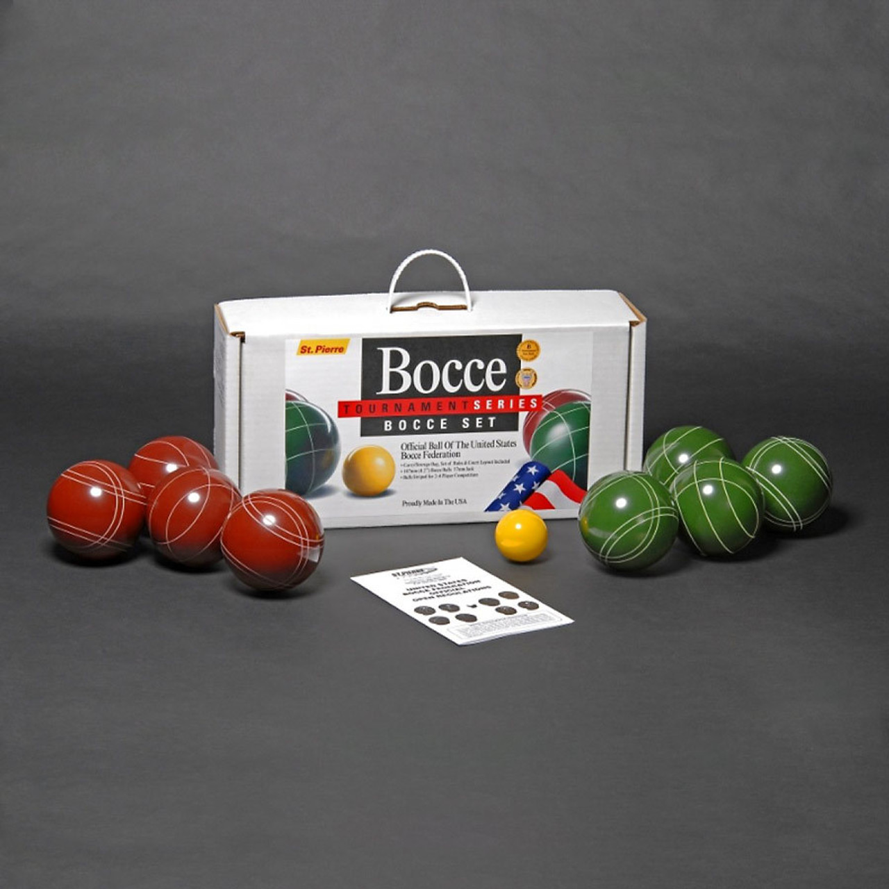 St. Pierre Tournament Bocce Set