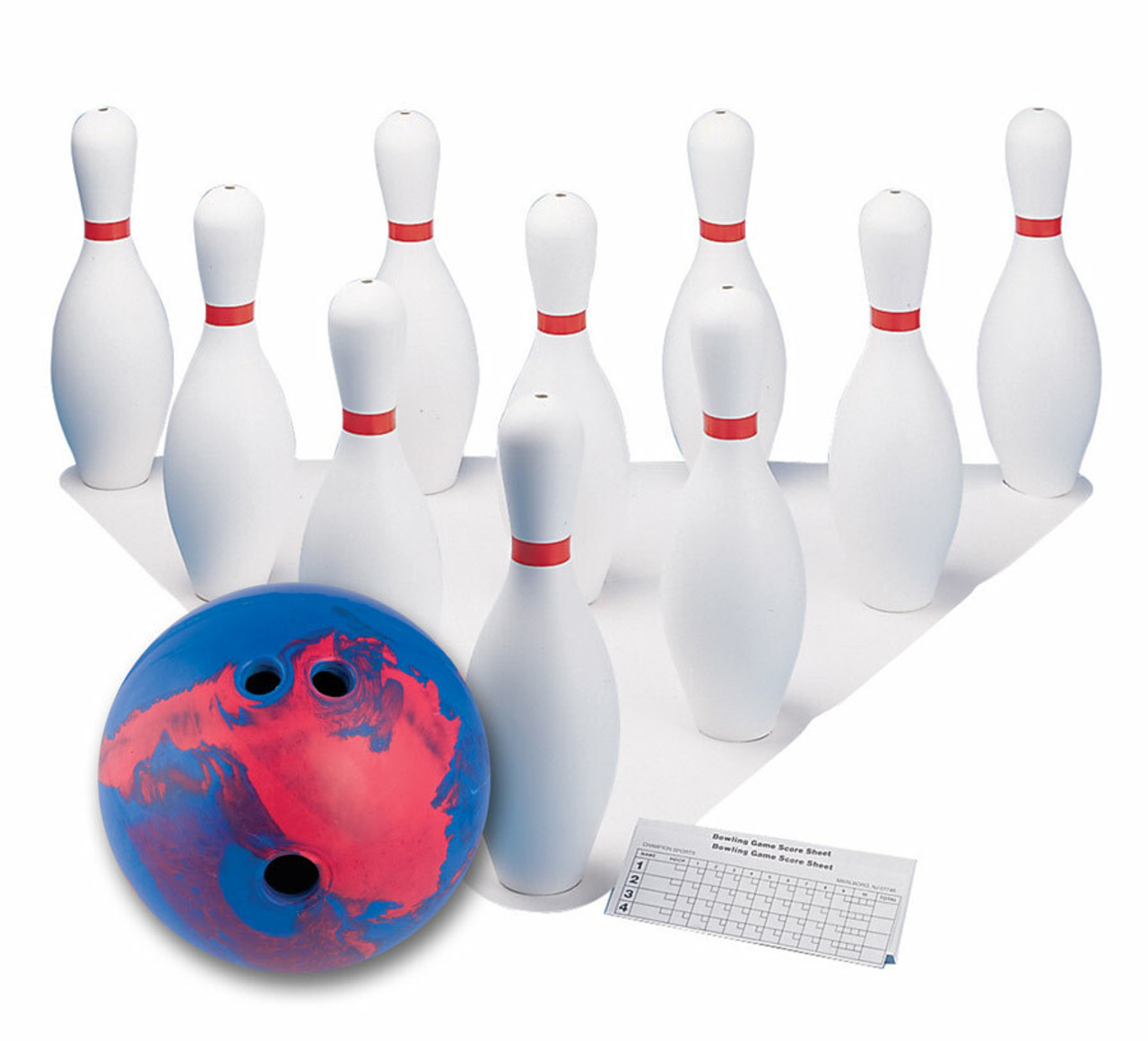 Bowling pins/ball set - standard and duck pin by Make It Lab