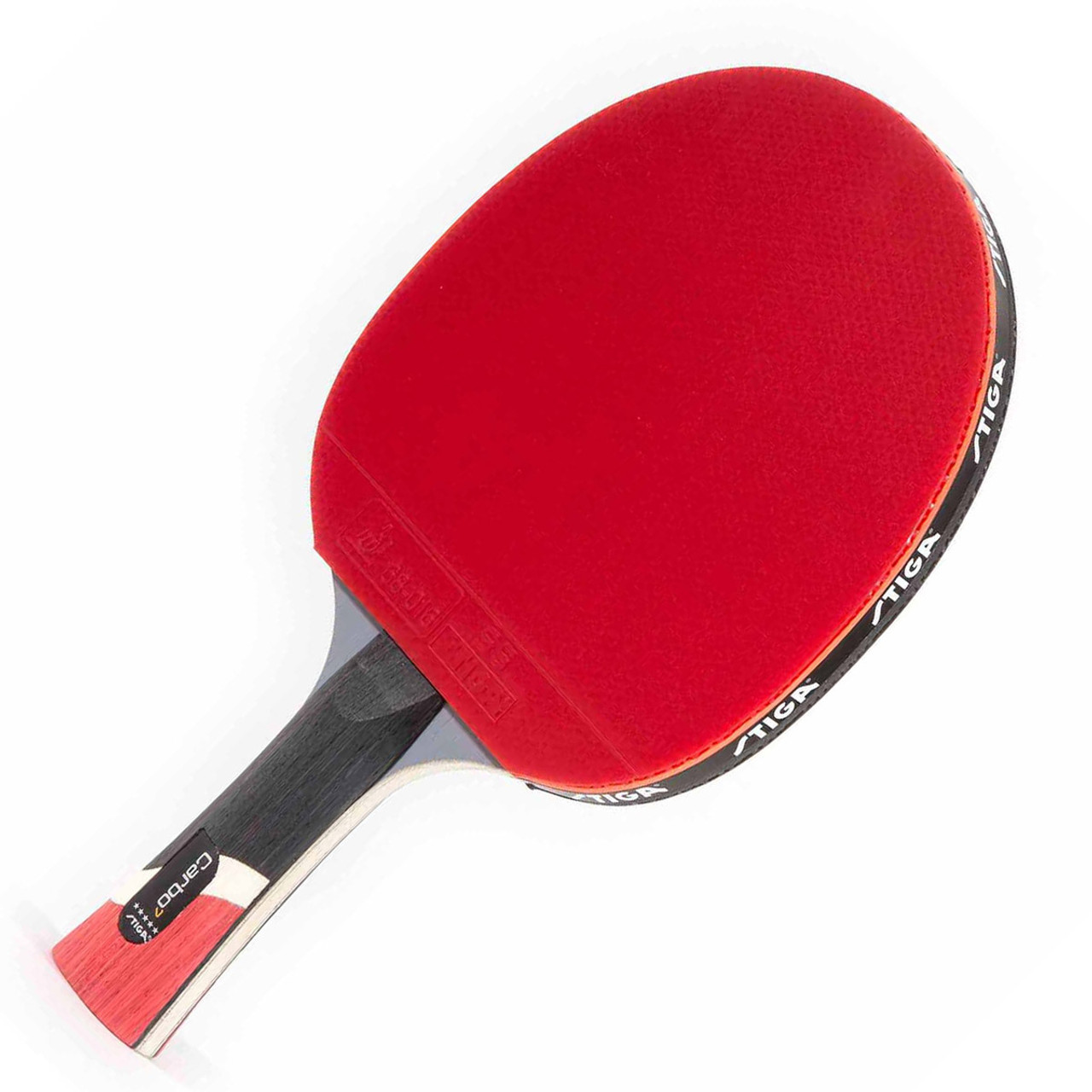  STIGA Pro Carbon Performance-Level Table Tennis Racket with  Carbon Technology for Tournament Play - Red and Blue Colors : STIGA: Sports  & Outdoors