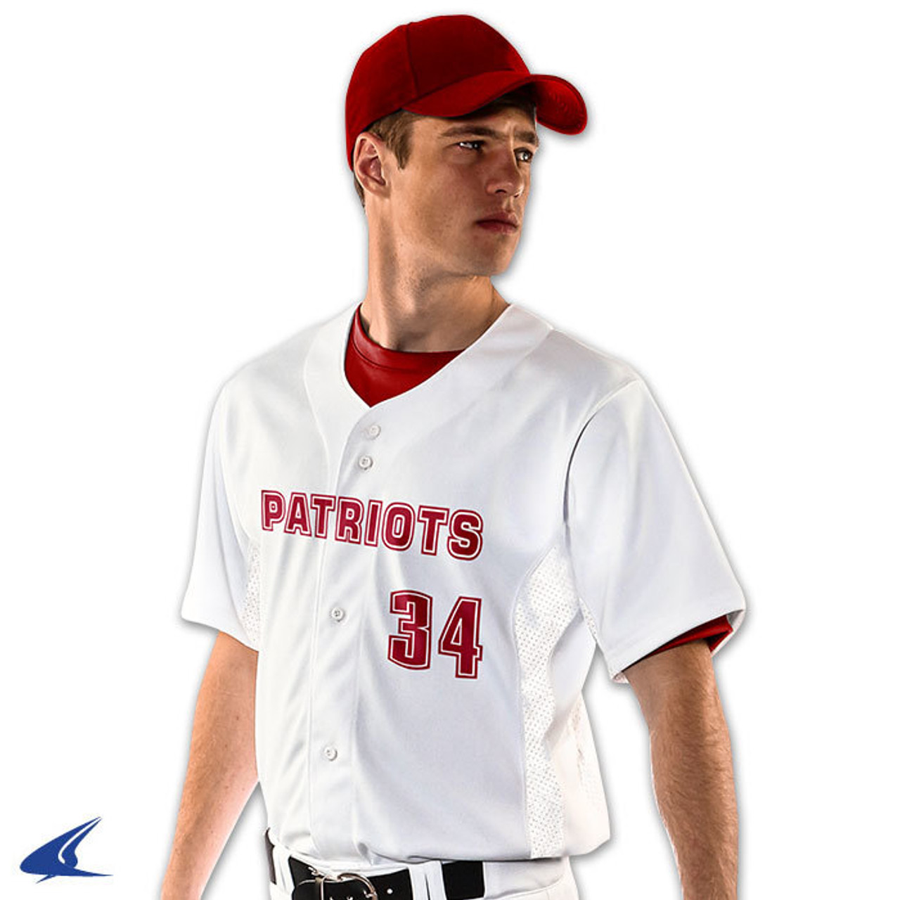 Champro Reliever Full Button Baseball Jersey