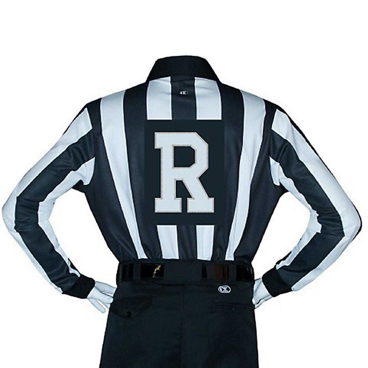 Cliff Keen MXS Sublimated Long Sleeve Football Ref Shirt